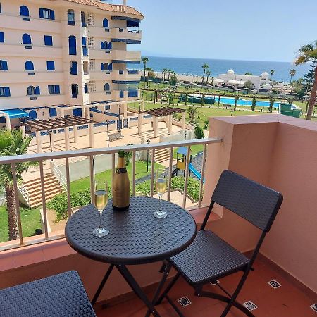Noria 2, Pied Dans Le Sable, Magnifique Vue Mer, Piscine, Garage, Climatisation San Luis de Sabinillas Kültér fotó