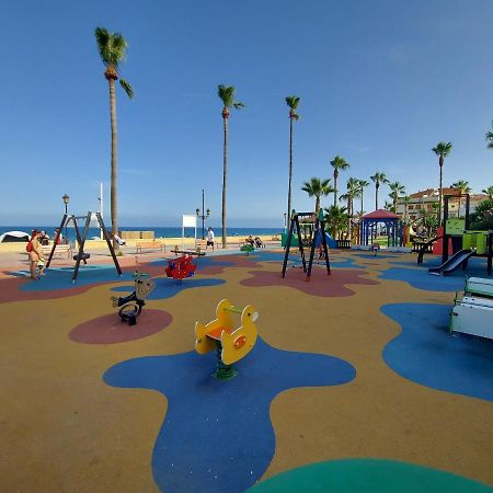 Noria 2, Pied Dans Le Sable, Magnifique Vue Mer, Piscine, Garage, Climatisation San Luis de Sabinillas Kültér fotó